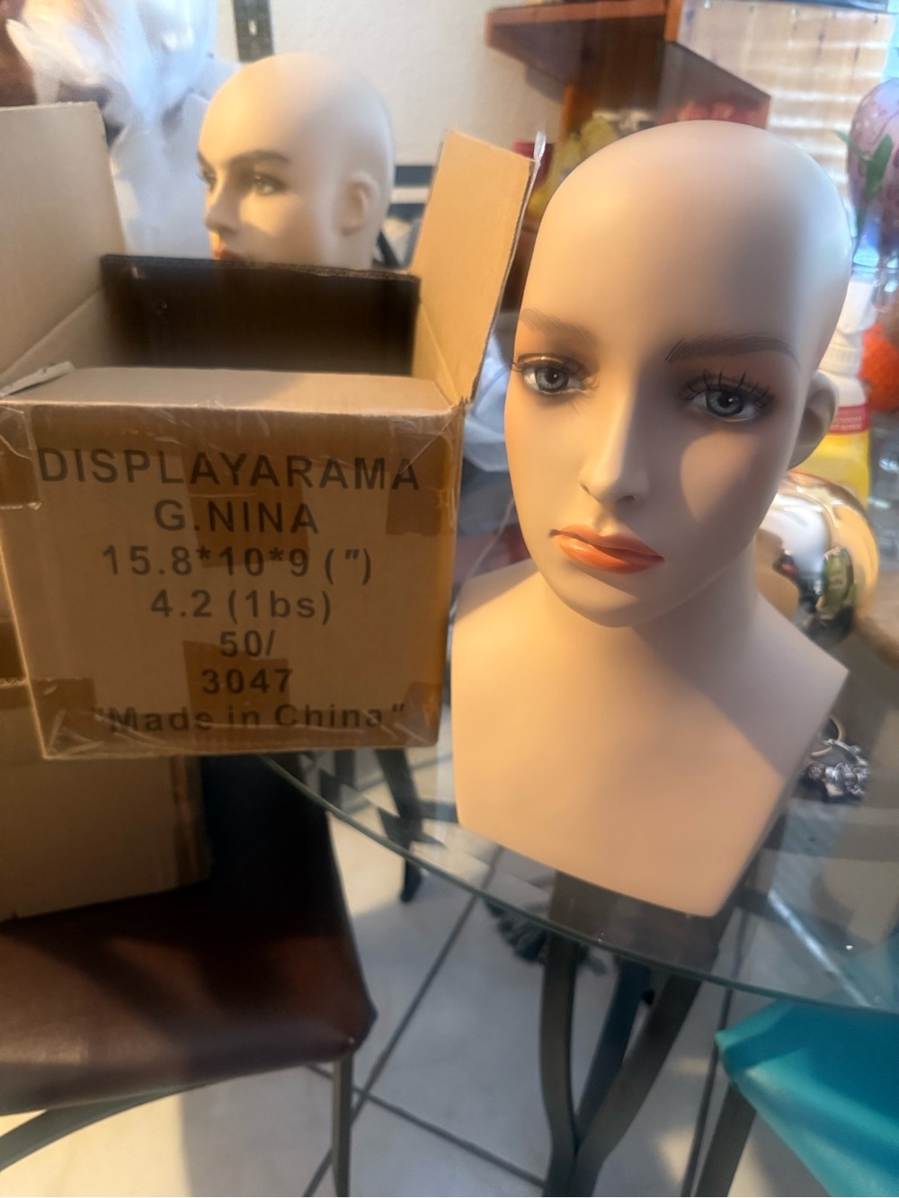 G. Nina Female Mannequin Head